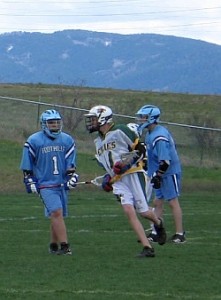 Photo of lacrosse players